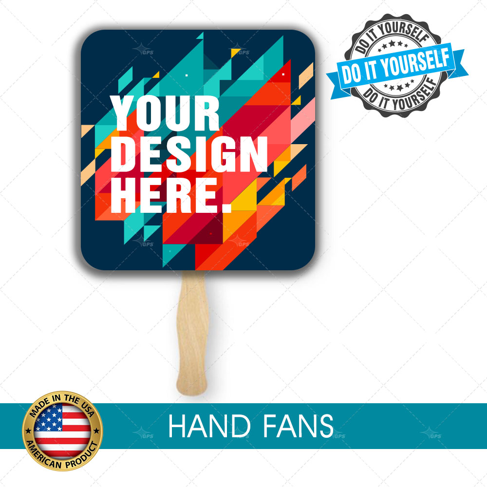 Custom Print Hand Fans