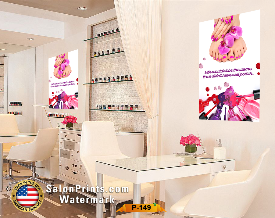 Nail Salon Poster NSD-P149
