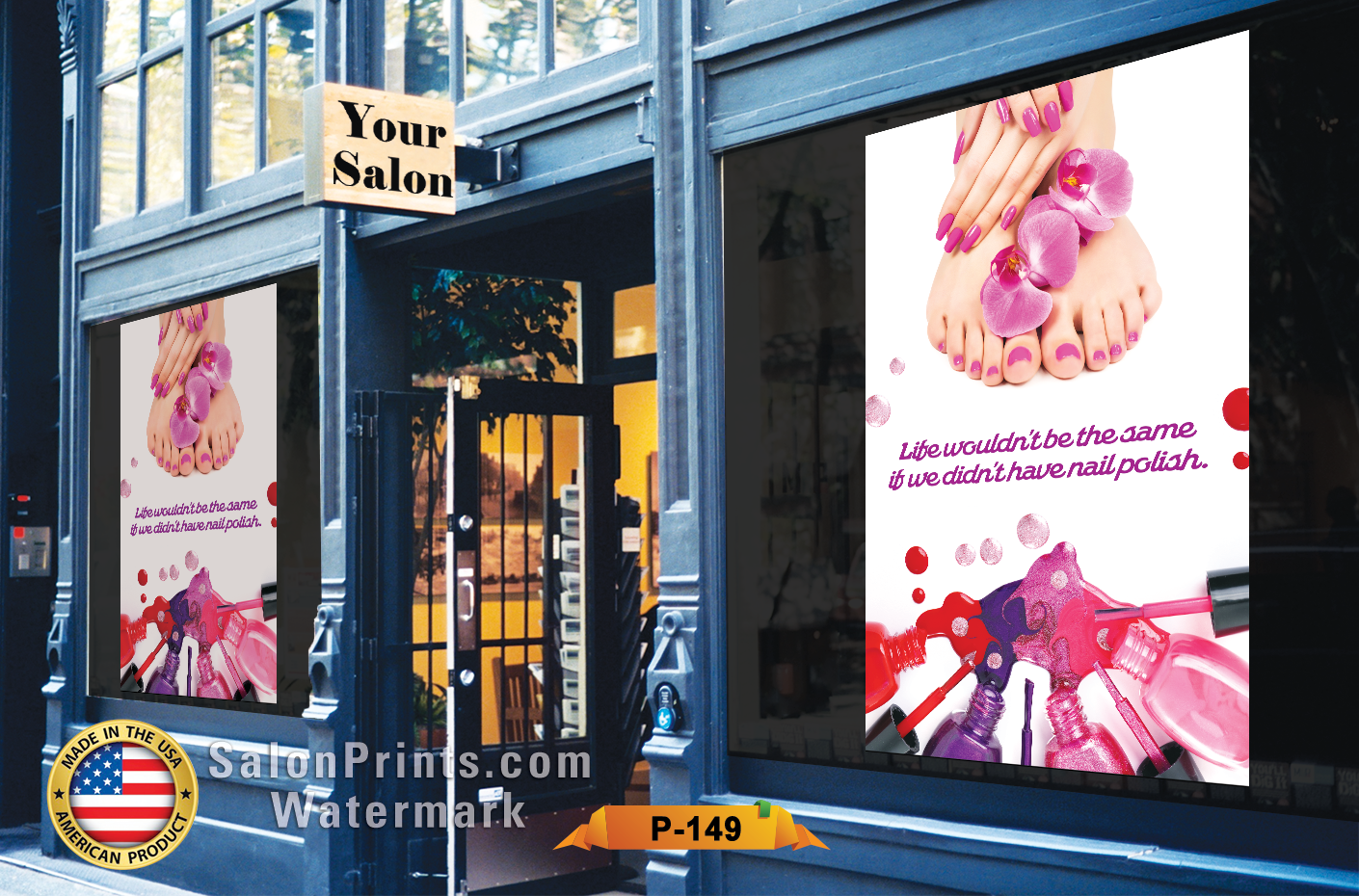 Nail Salon Poster NSD-P149