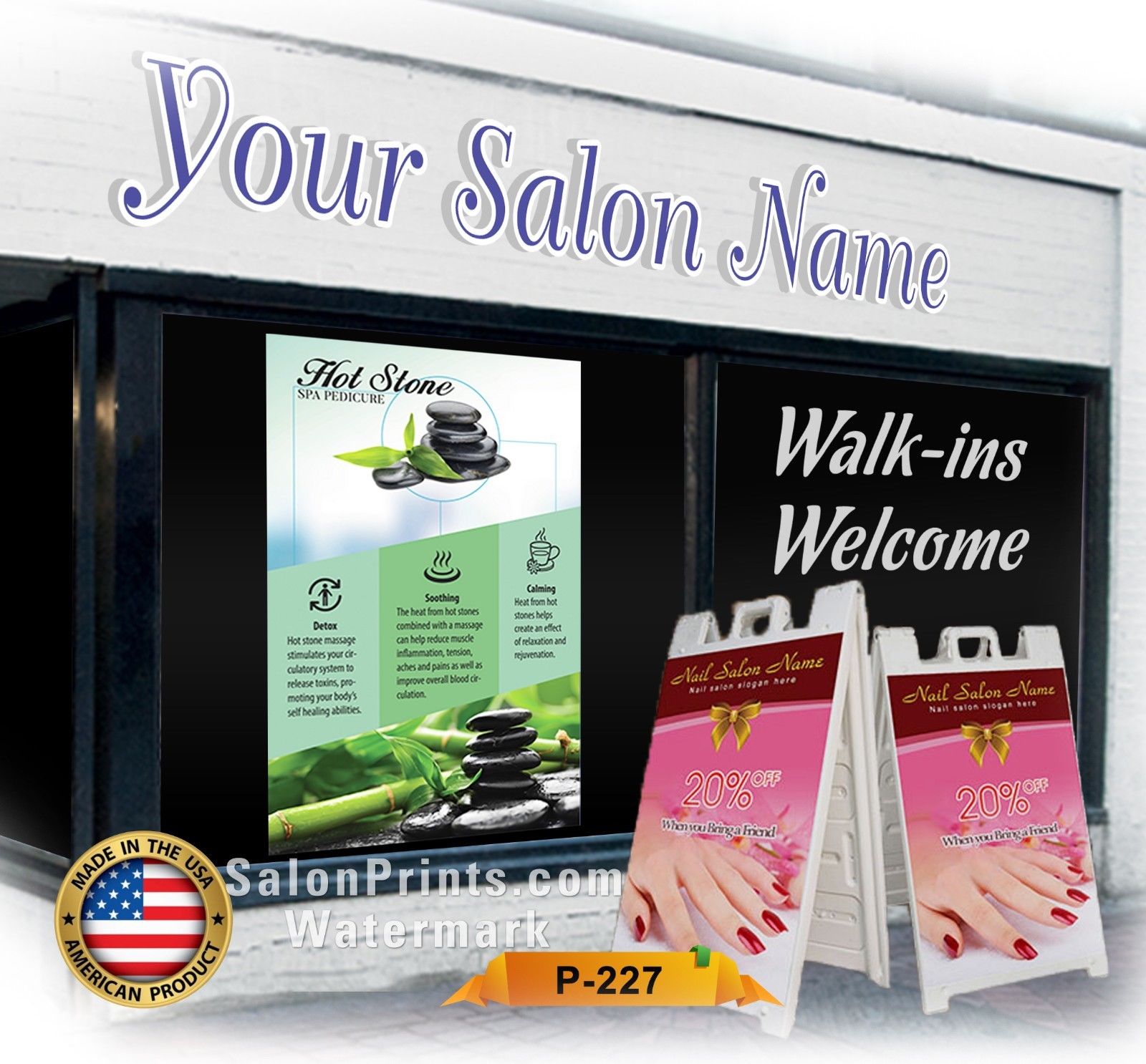 Nail Salon Poster NSD-P227