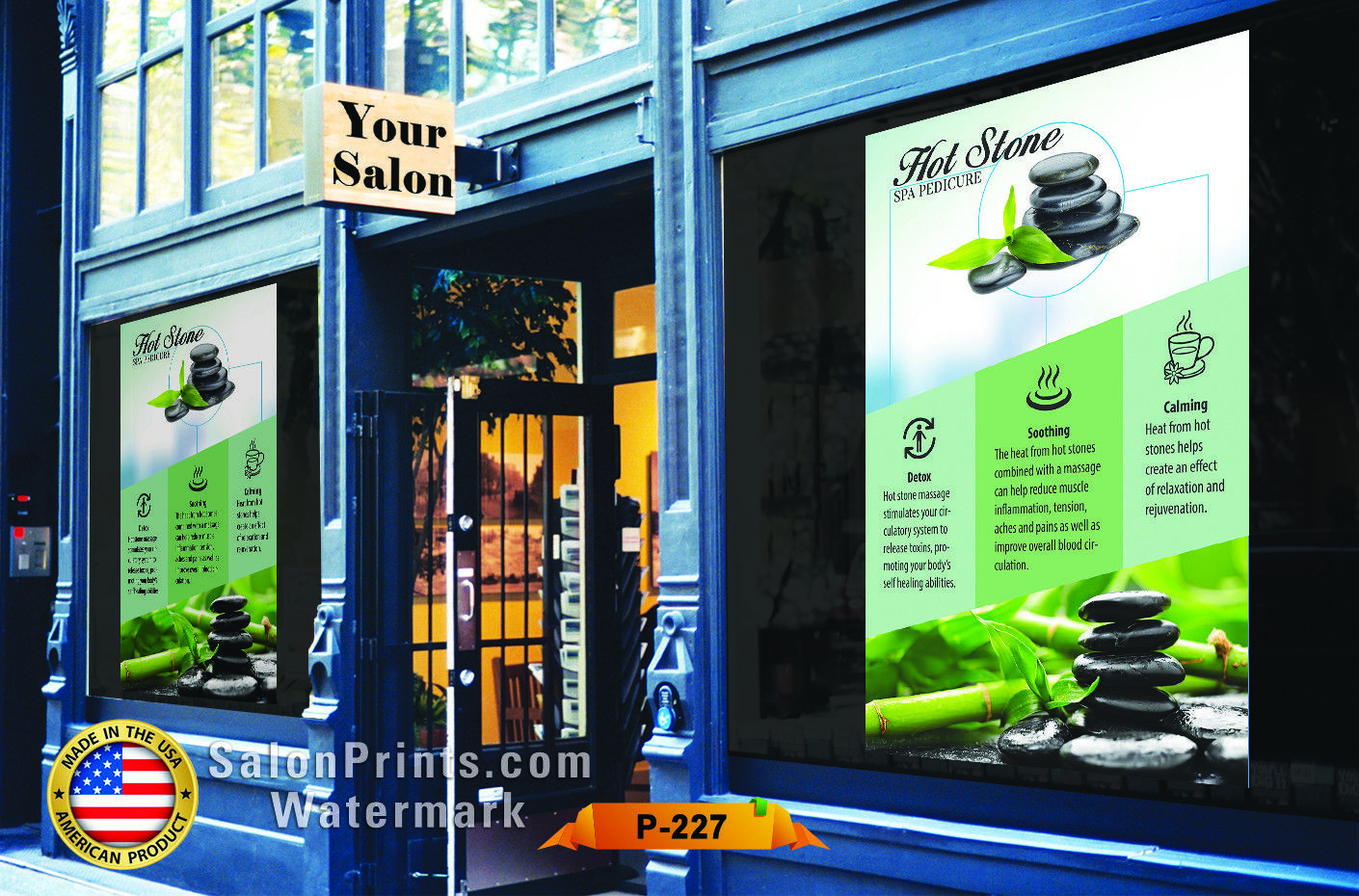 Nail Salon Poster NSD-P227