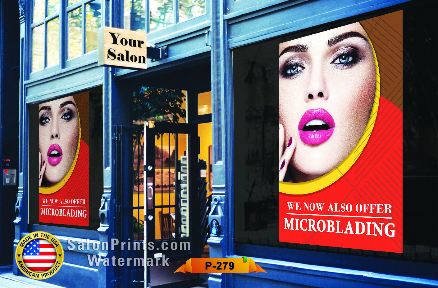 Nail Salon Poster NSD-P304