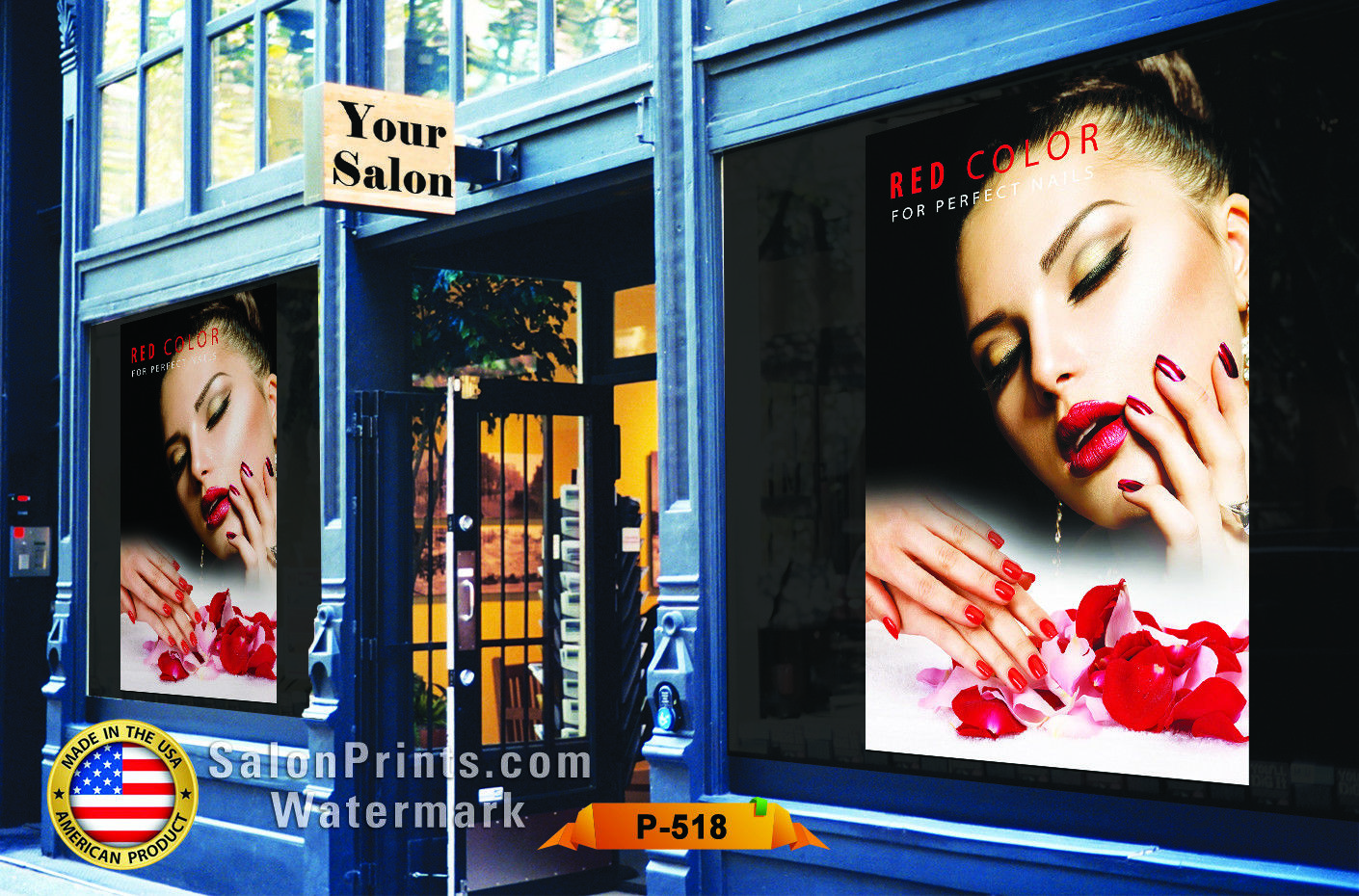 Nail Salon Poster NSD-P518