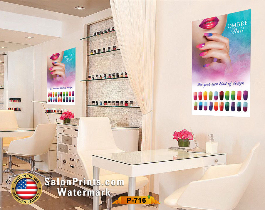 Nail Salon Poster NSD-P716