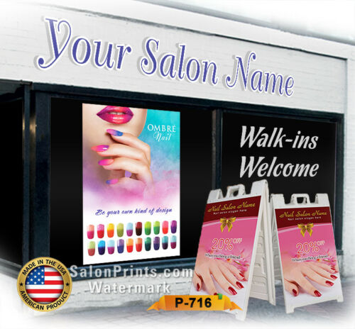 Nail Salon Poster NSD-P716