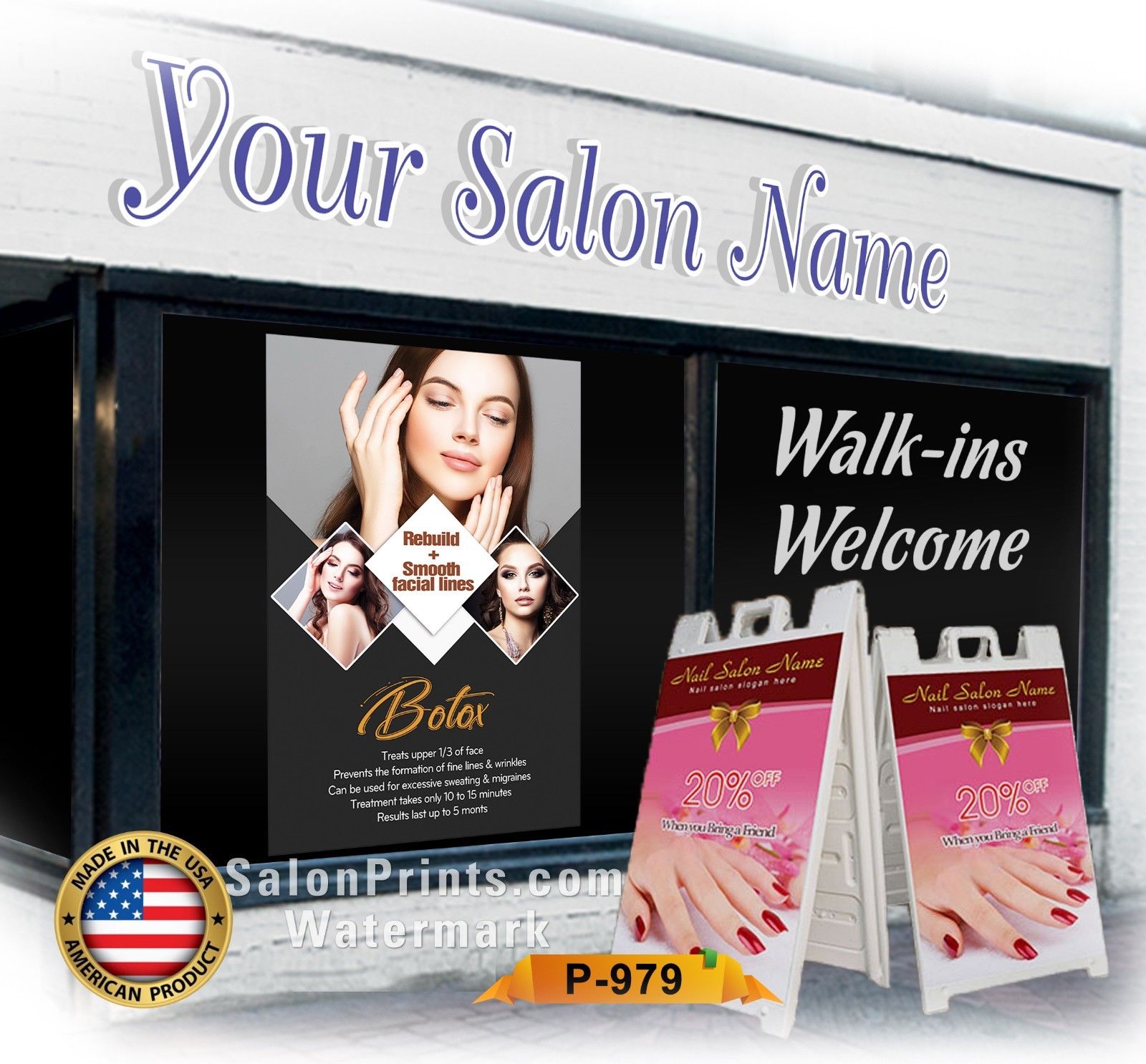 Nail Salon Poster NSD-P979