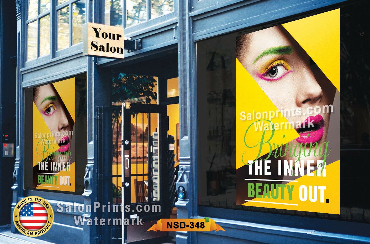 Nail Salon Poster NSD-P348