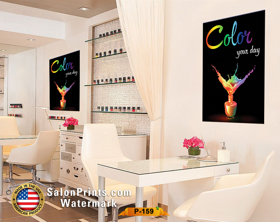 Nail Salon Poster NSD-P159