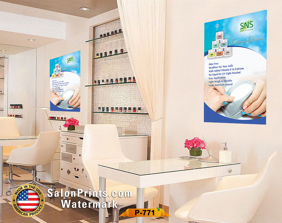 Nail Salon Poster NSD-P771