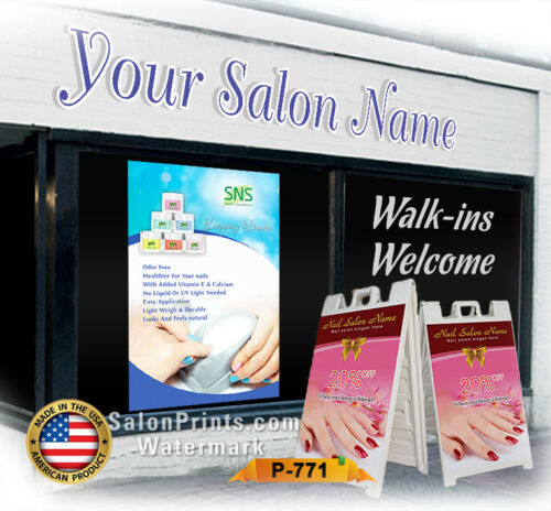Nail Salon Poster NSD-P771