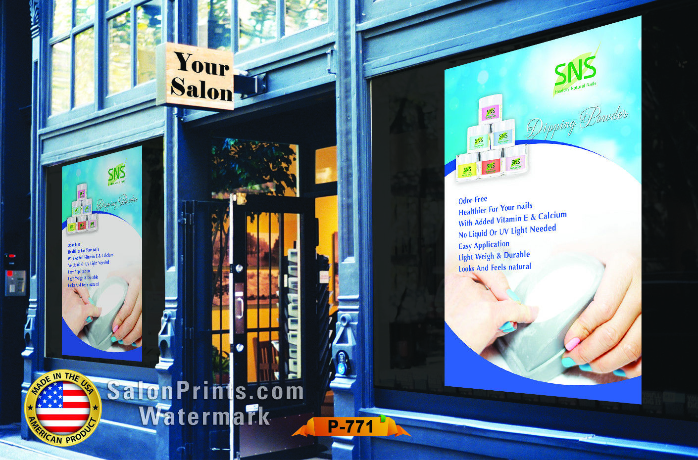 Nail Salon Poster NSD-P771