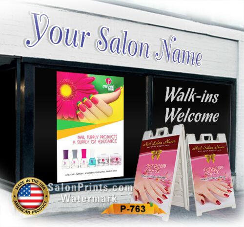Nail Salon Poster NSD-P763