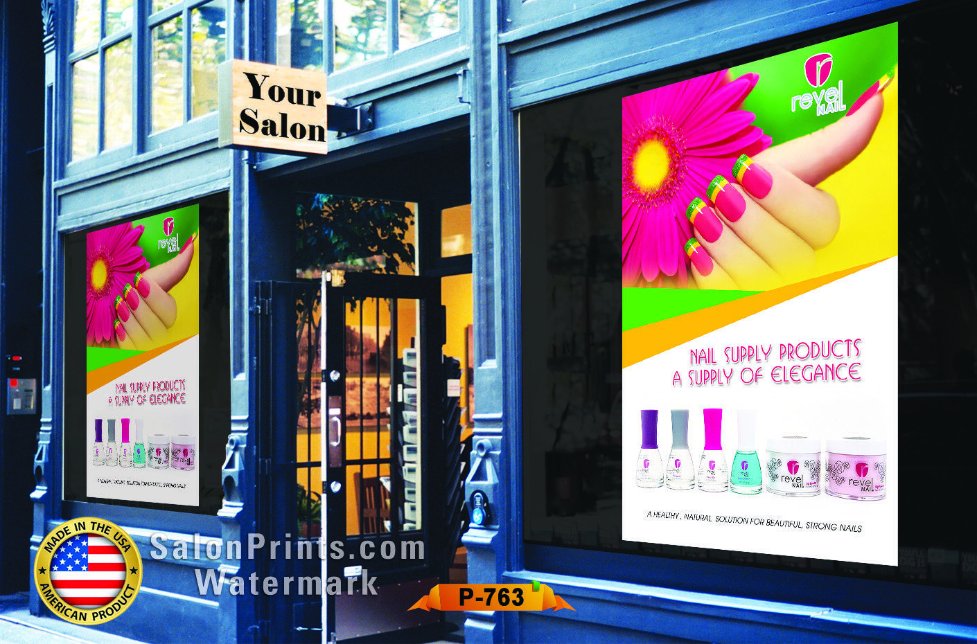Nail Salon Poster NSD-P763