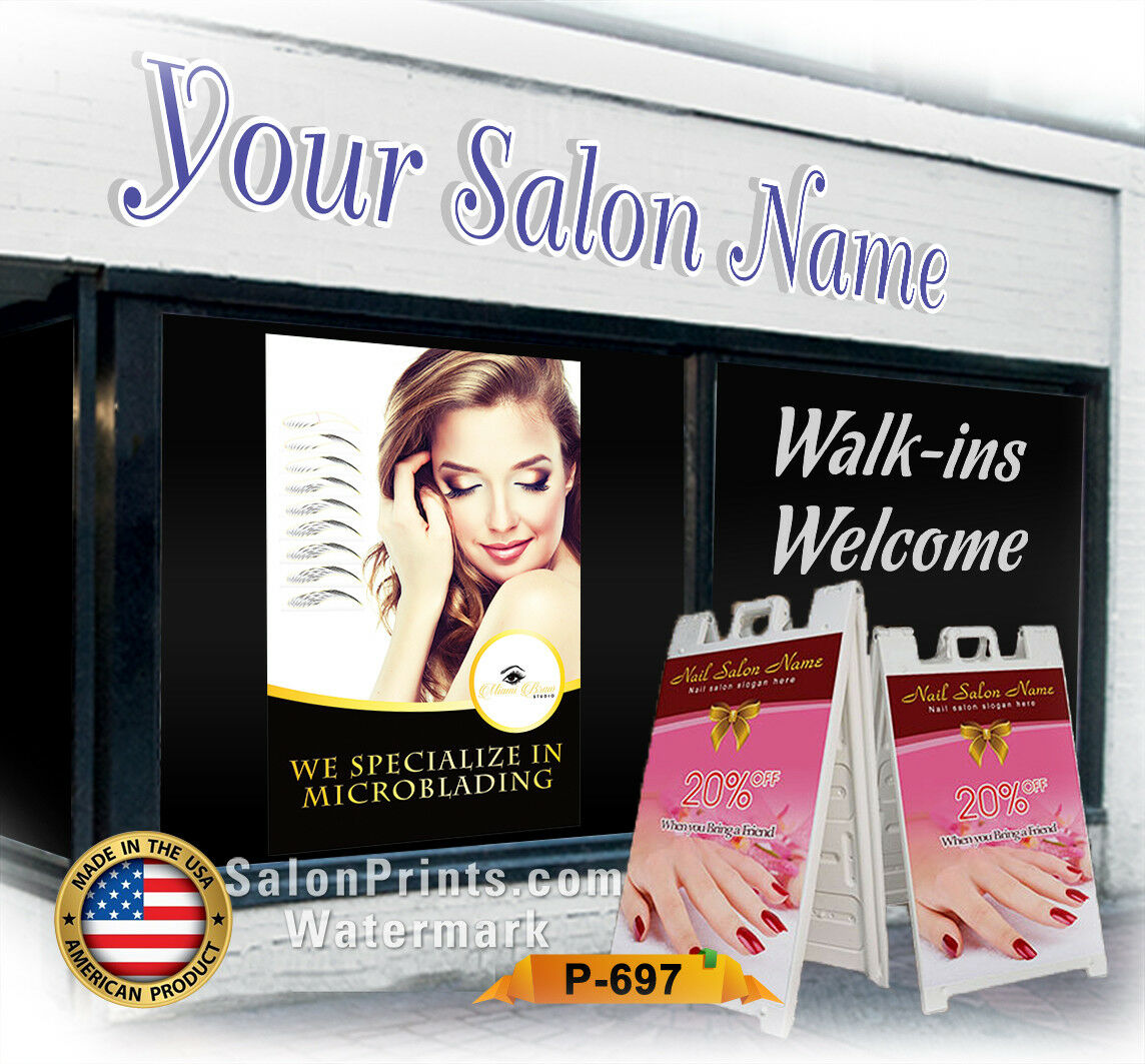 Nail Salon Poster NSD-P697