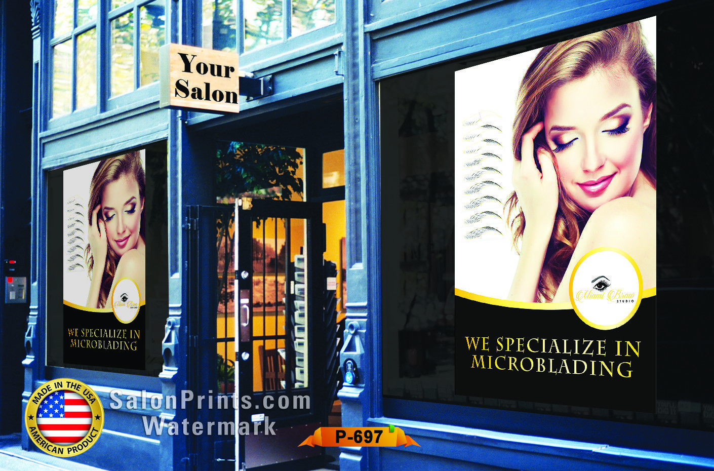 Nail Salon Poster NSD-P697