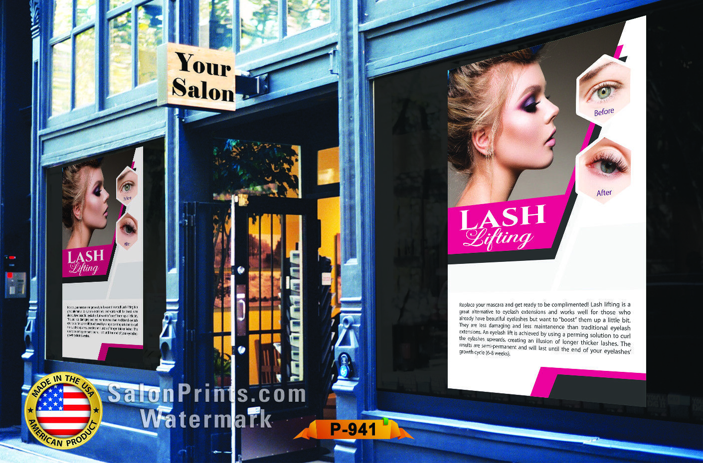 Nail Salon Poster NSD-P941