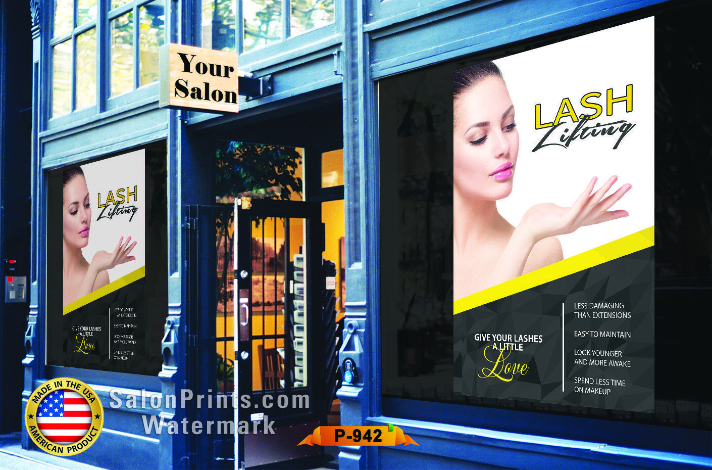 Nail Salon Poster NSD-P942
