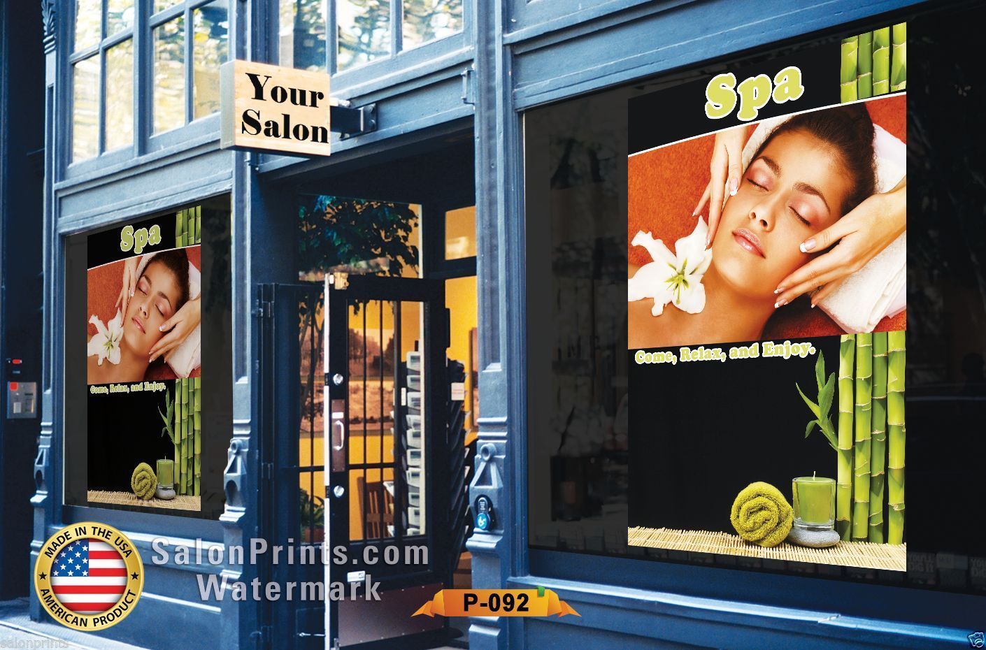 Nail Salon Poster NSD-P092