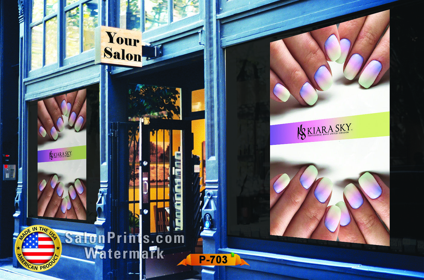 Nail Salon Poster NSD-P703