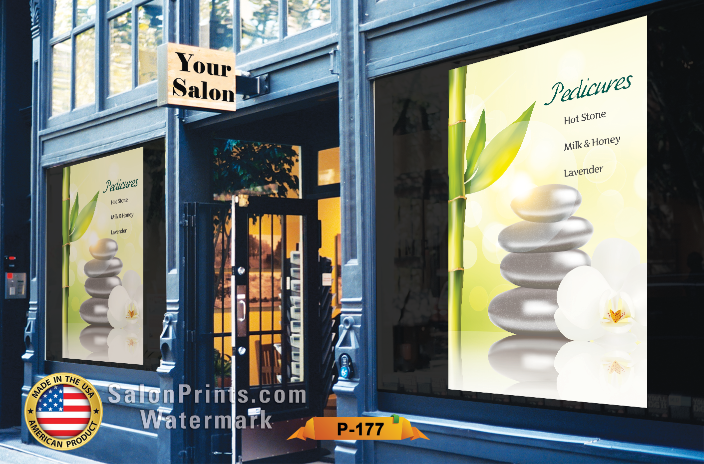 Nail Salon Poster NSD-P177