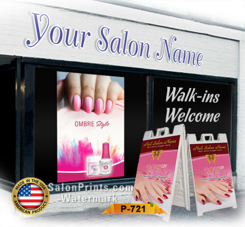 Nail Salon Poster NSD-P721