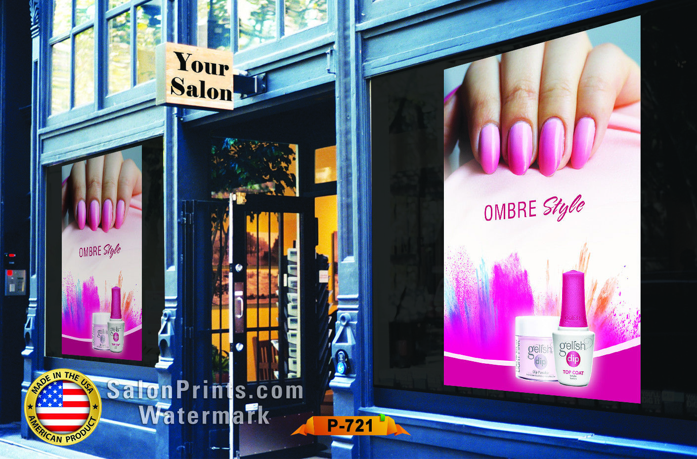 Nail Salon Poster NSD-P721