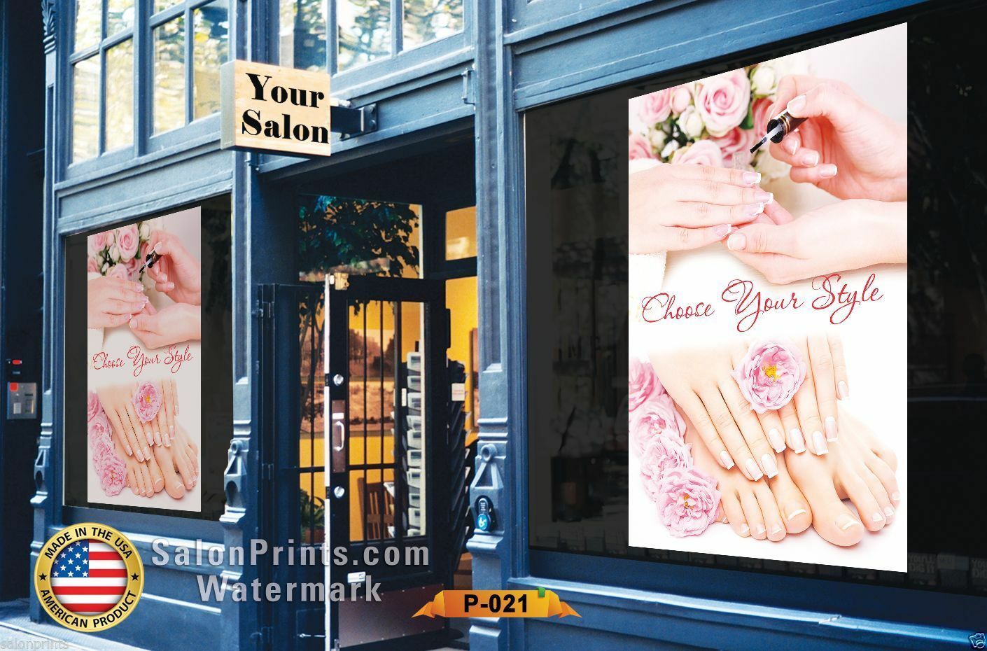 Nail Salon Poster NSD-P021