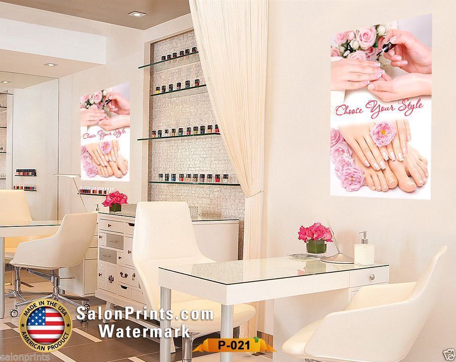 Nail Salon Poster NSD-P021