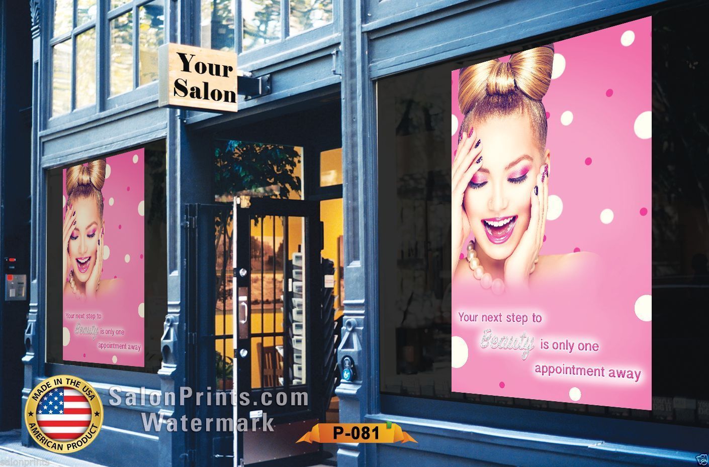 Nail Salon Poster NSD-P081