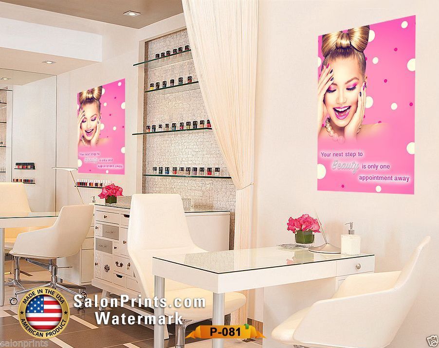Nail Salon Poster NSD-P081