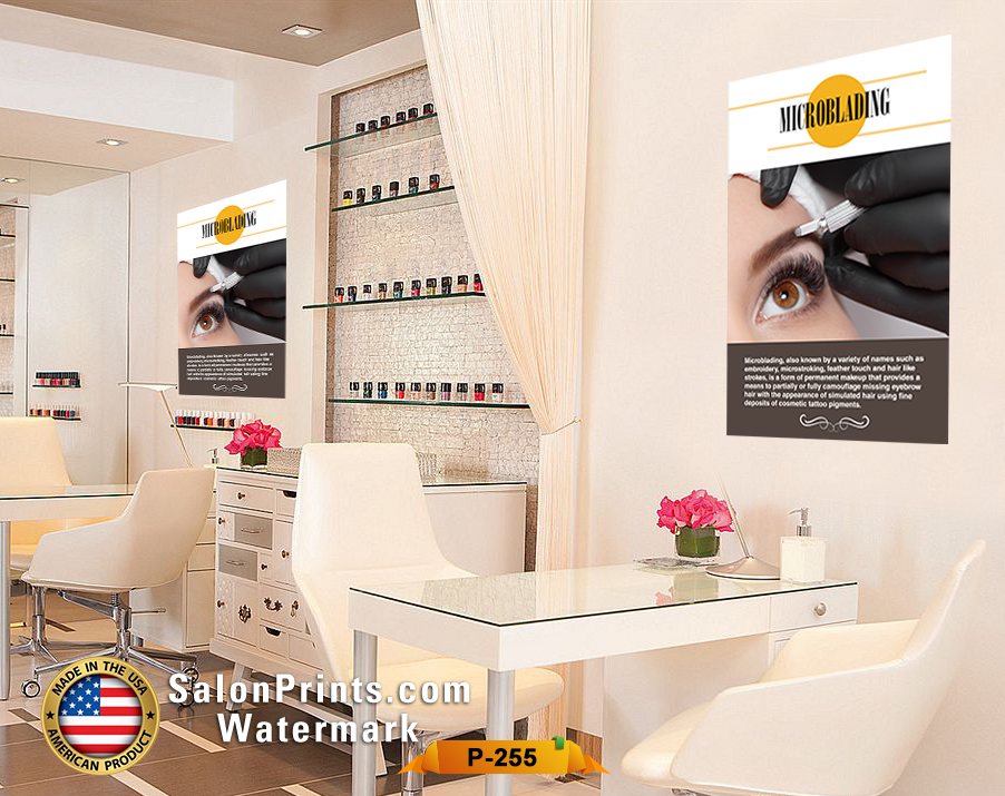 Nail Salon Poster NSD-P255