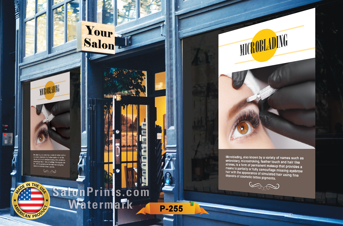 Nail Salon Poster NSD-P255