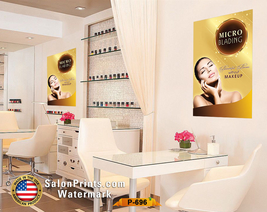 Nail Salon Poster NSD-P696