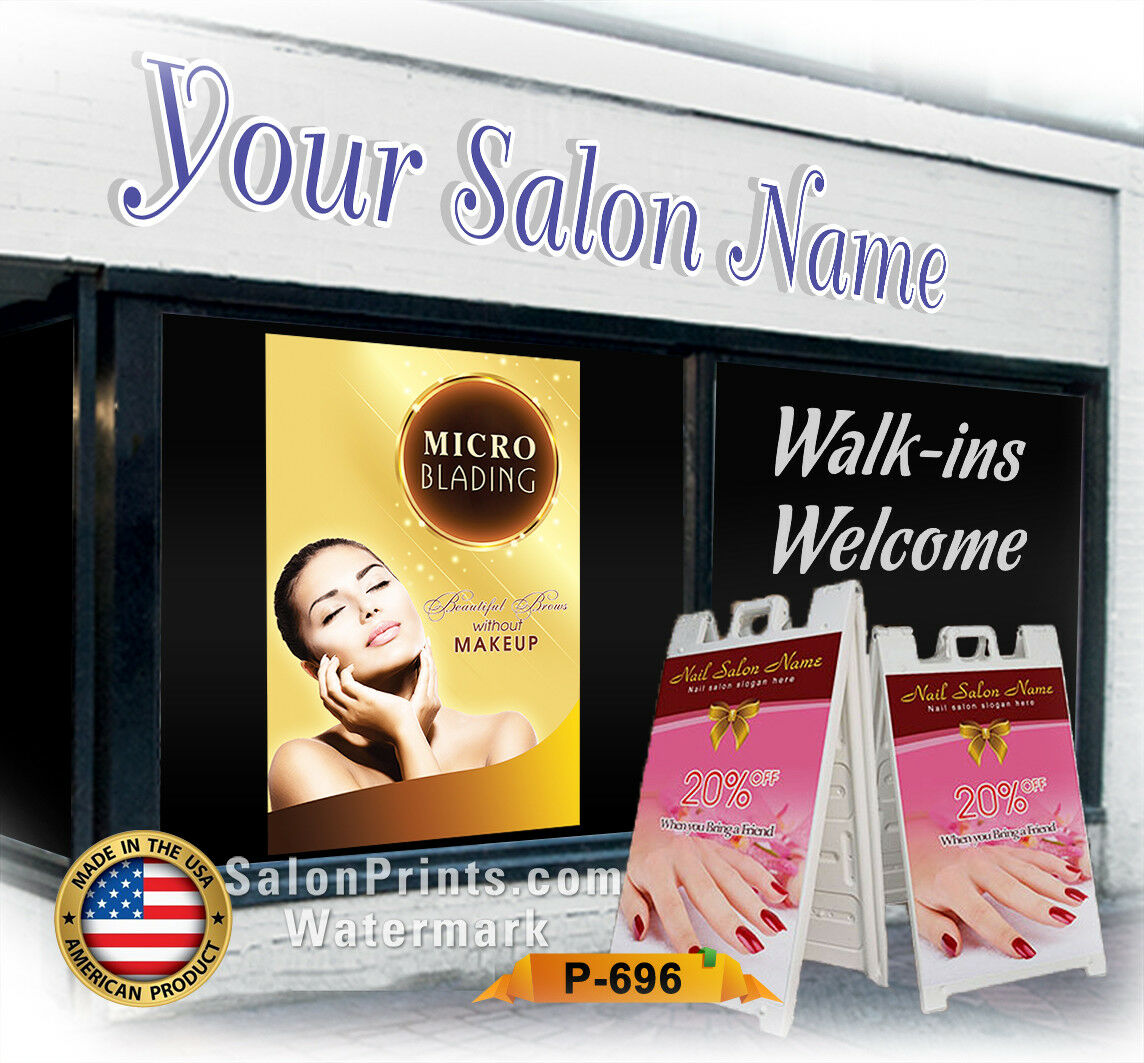 Nail Salon Poster NSD-P696