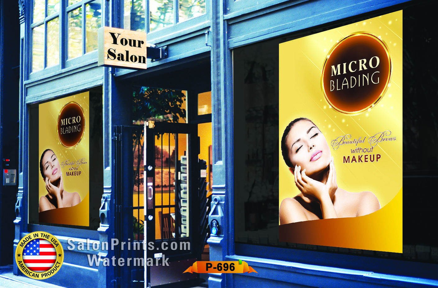 Nail Salon Poster NSD-P696