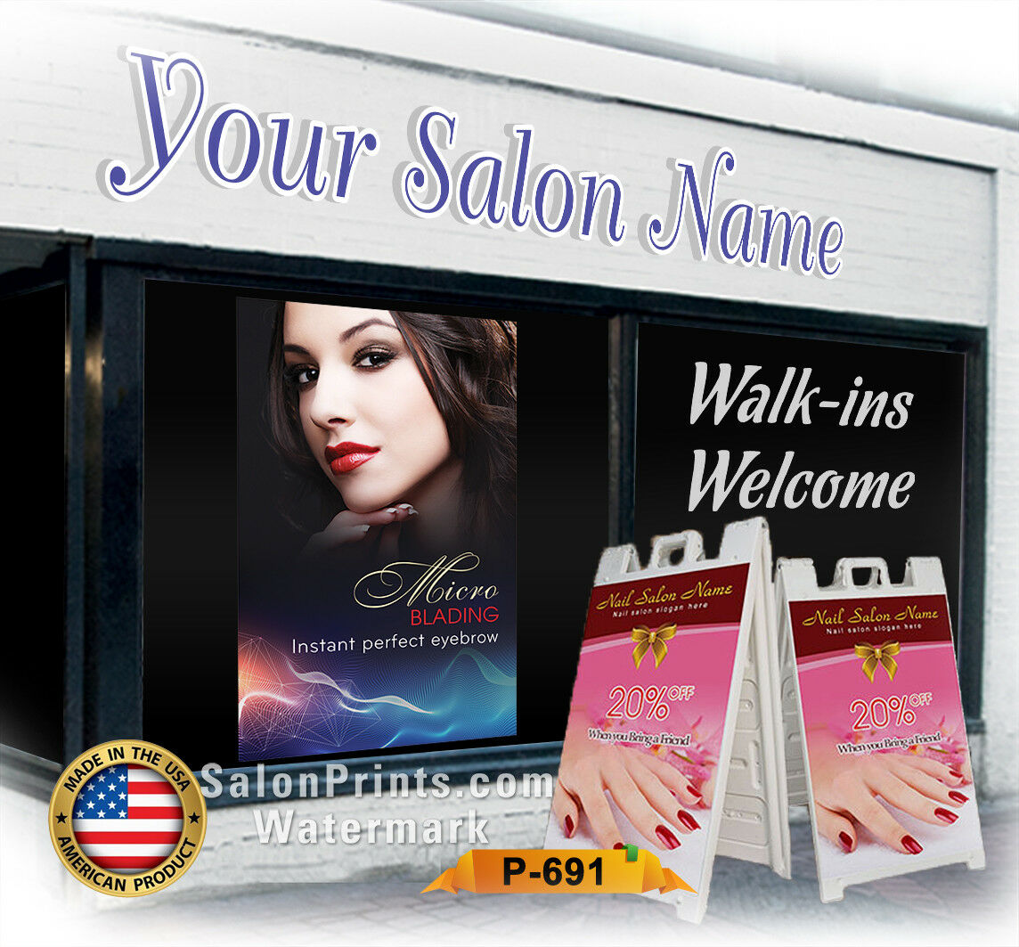Nail Salon Poster NSD-P691