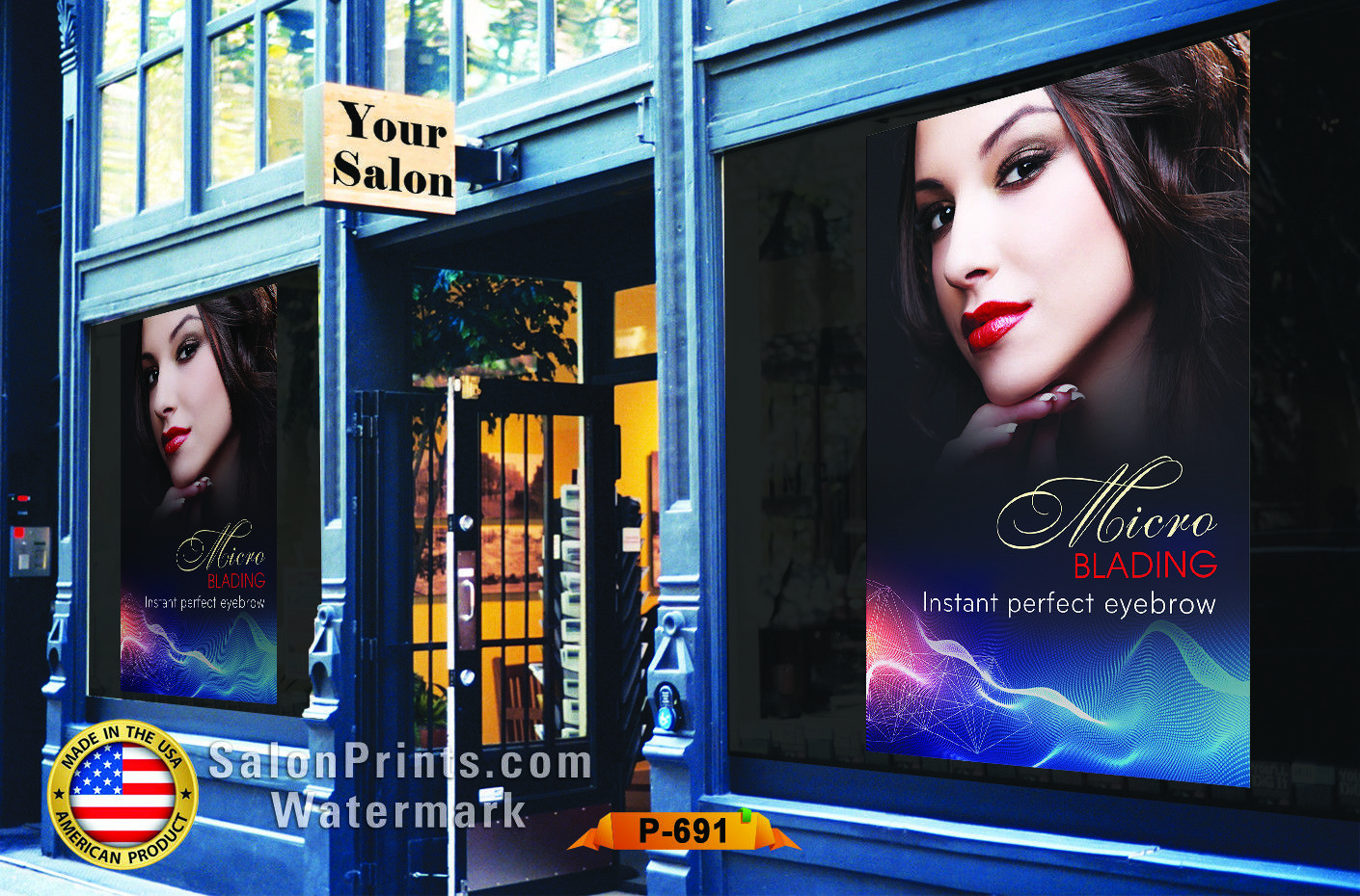 Nail Salon Poster NSD-P691