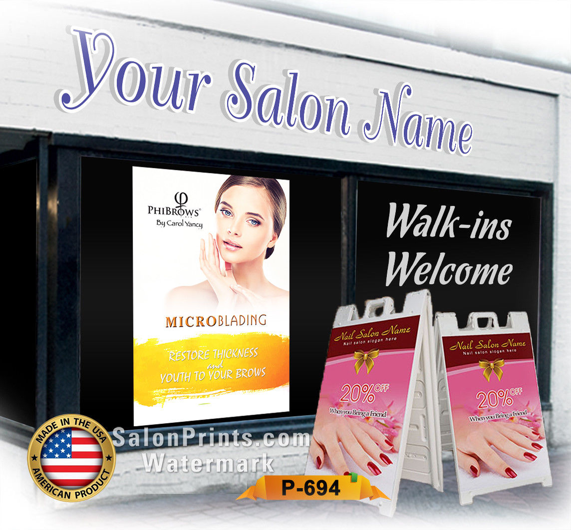 Nail Salon Poster NSD-P694