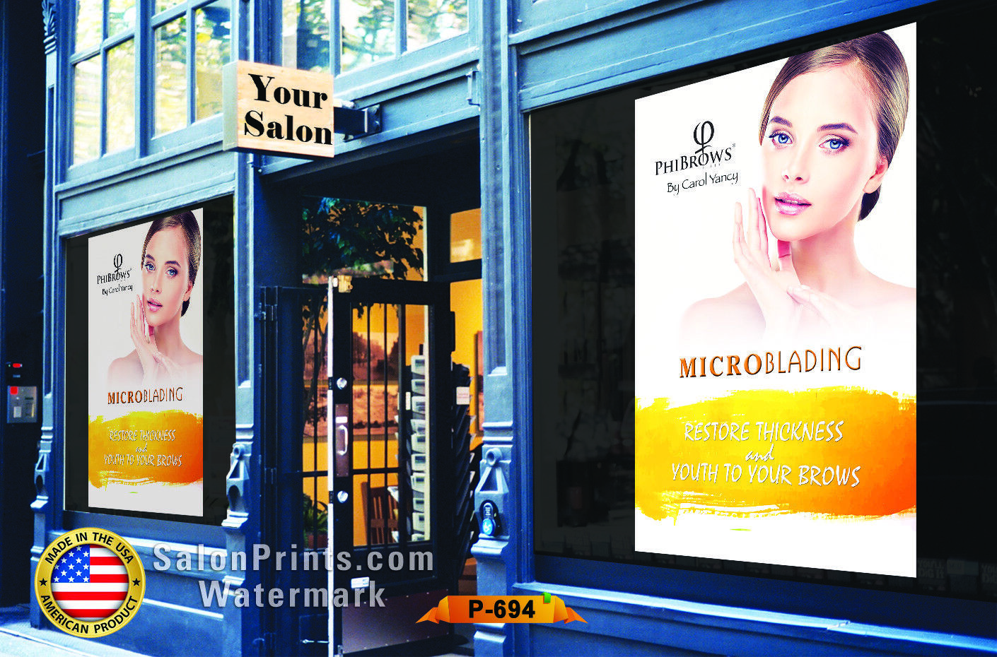 Nail Salon Poster NSD-P694