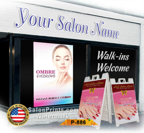 Nail Salon Poster NSD-P886