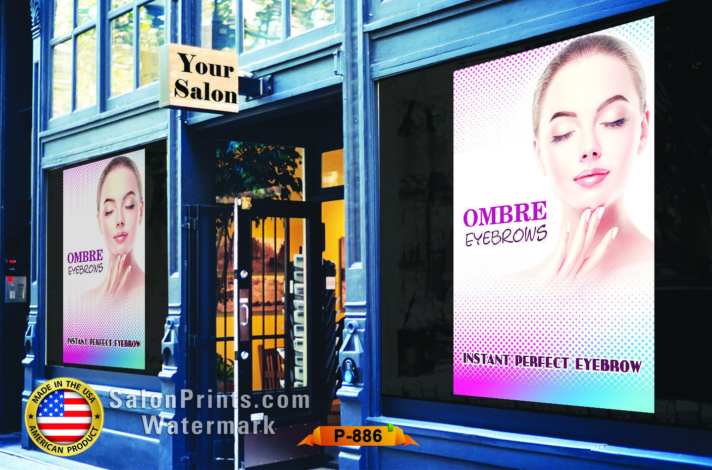 Nail Salon Poster NSD-P886