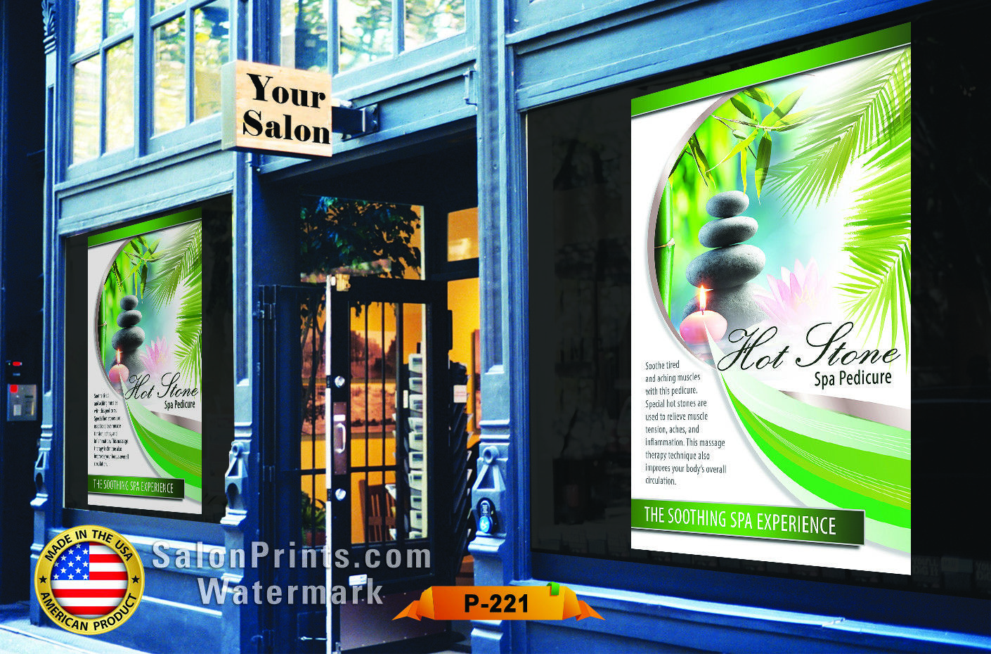 Nail Salon Poster NSD-P221