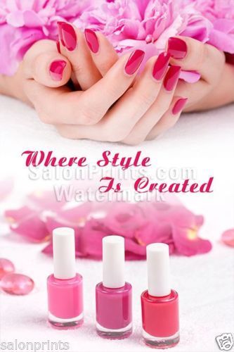 Nail Salon Poster NSD-P056