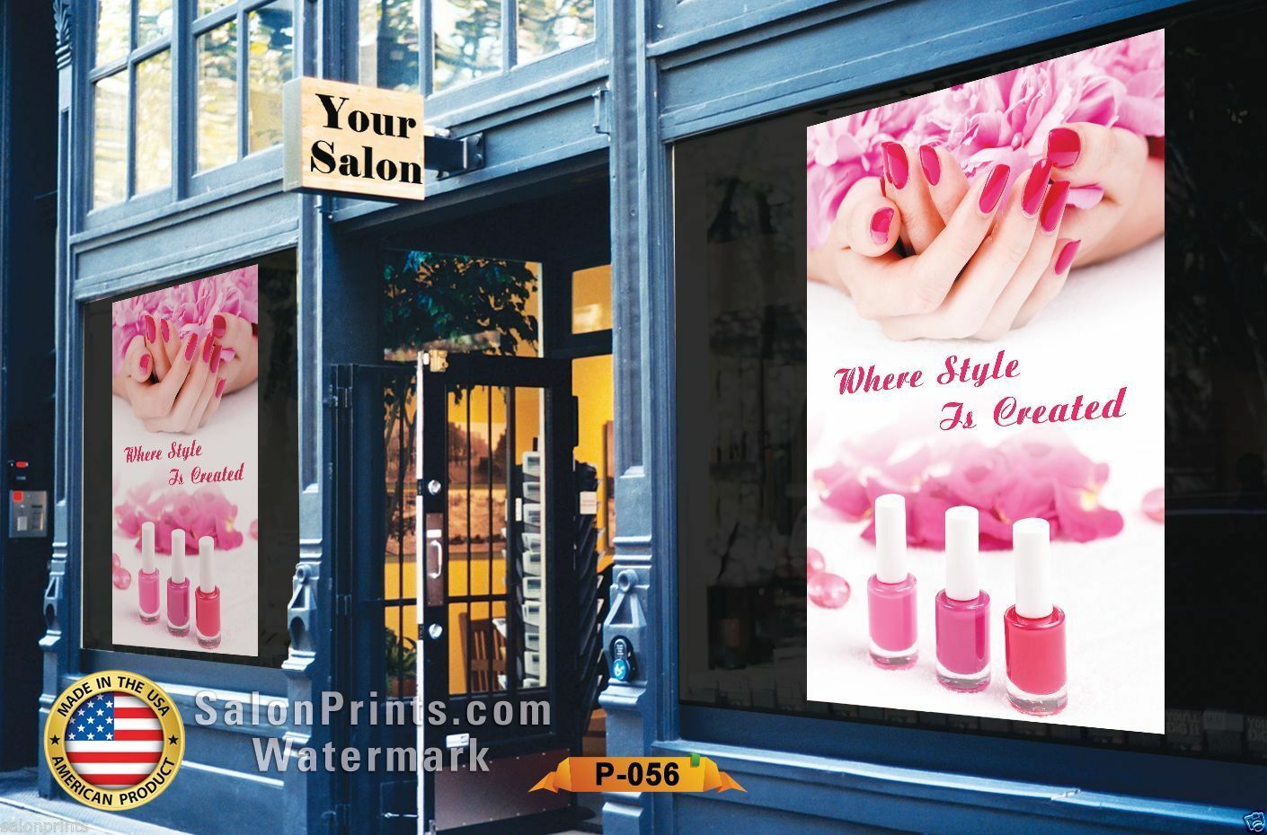 Nail Salon Poster NSD-P056