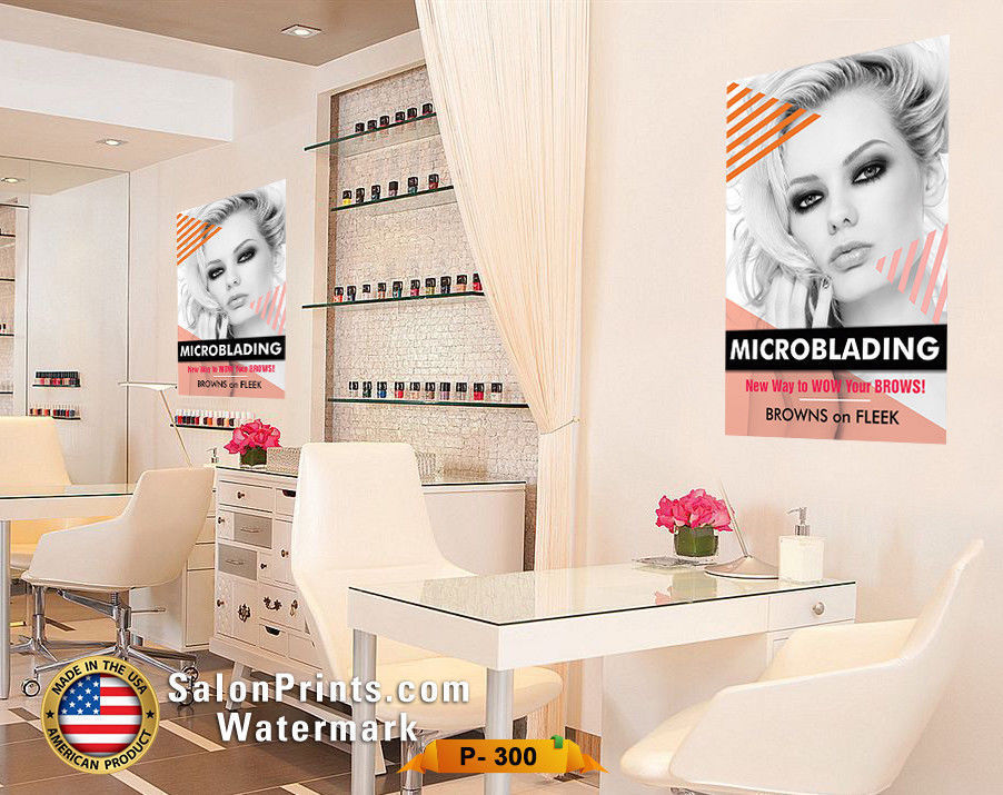 Nail Salon Poster NSD-P325