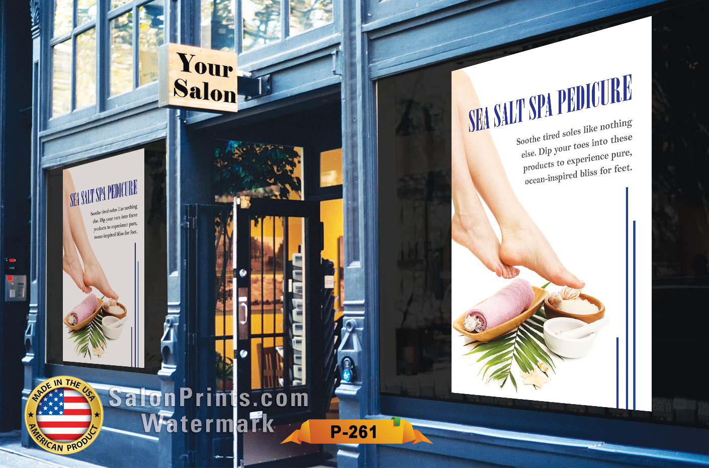 Nail Salon Poster NSD-P261