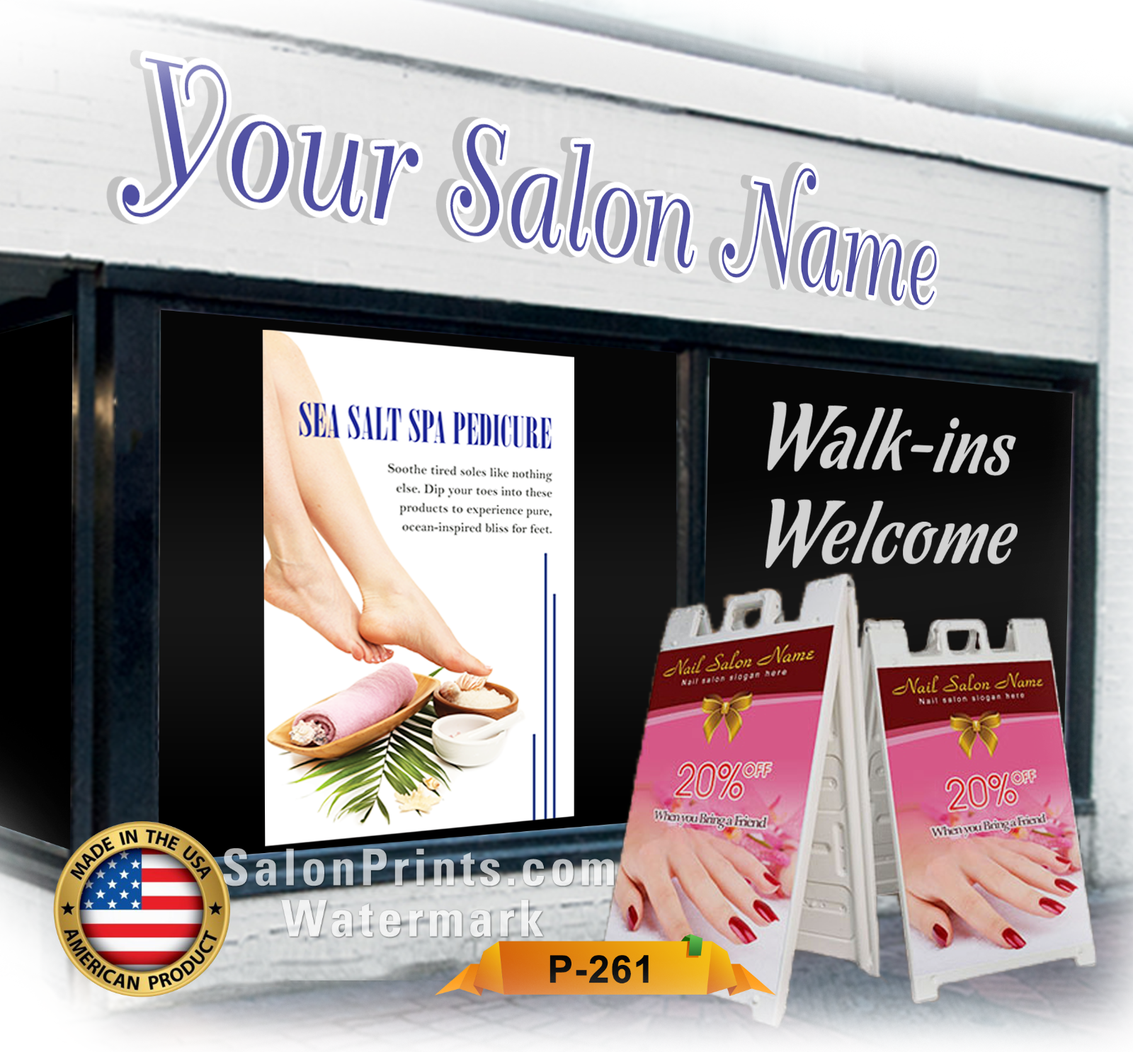 Nail Salon Poster NSD-P261
