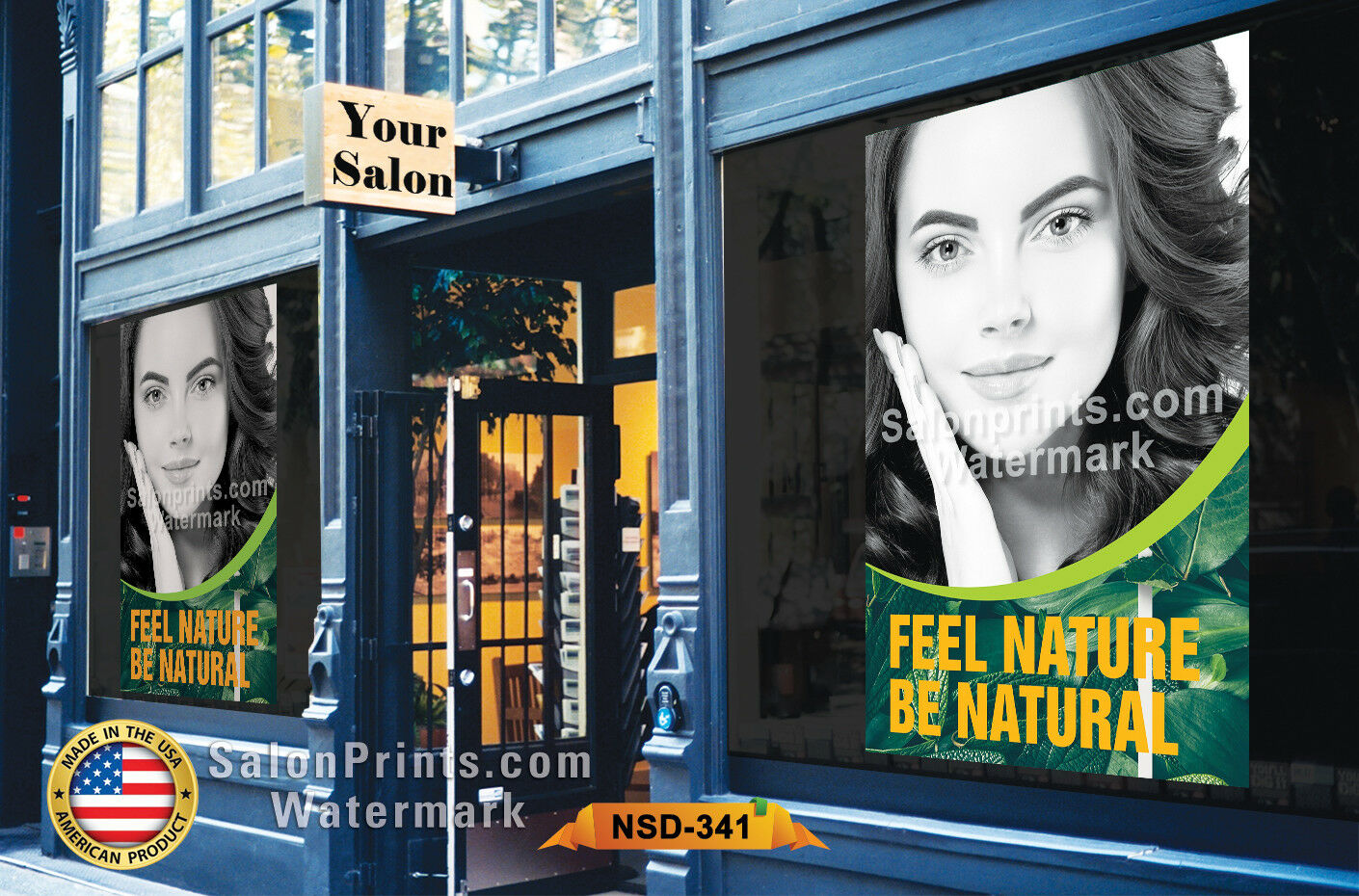 Nail Salon Poster NSD-P341