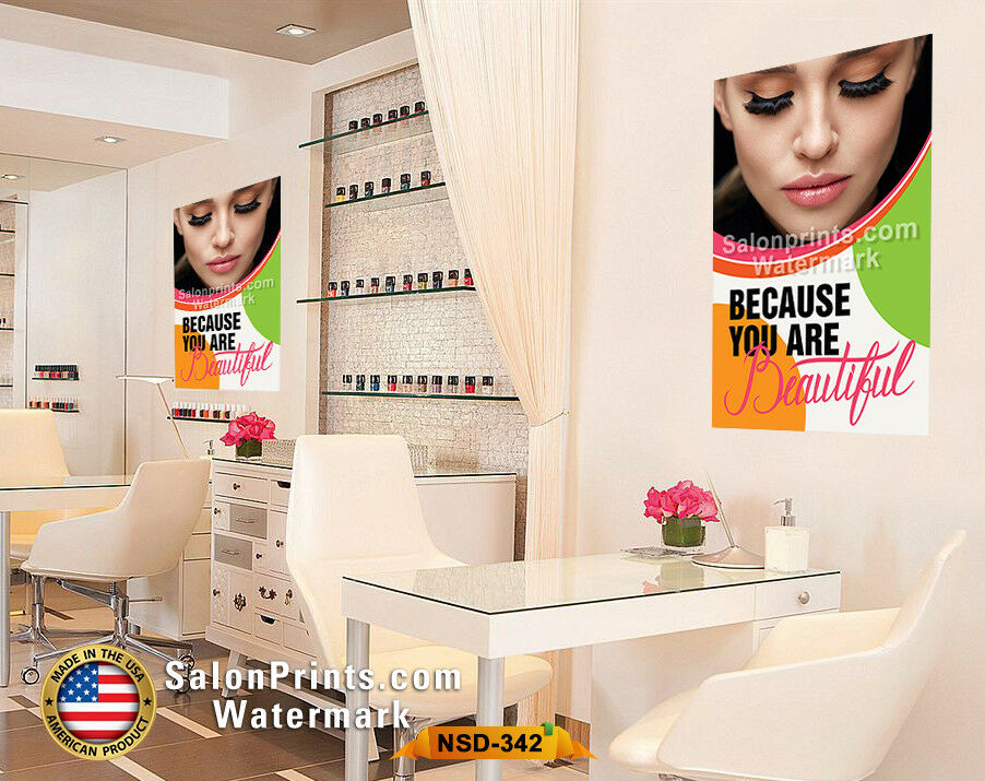 Nail Salon Poster NSD-P342