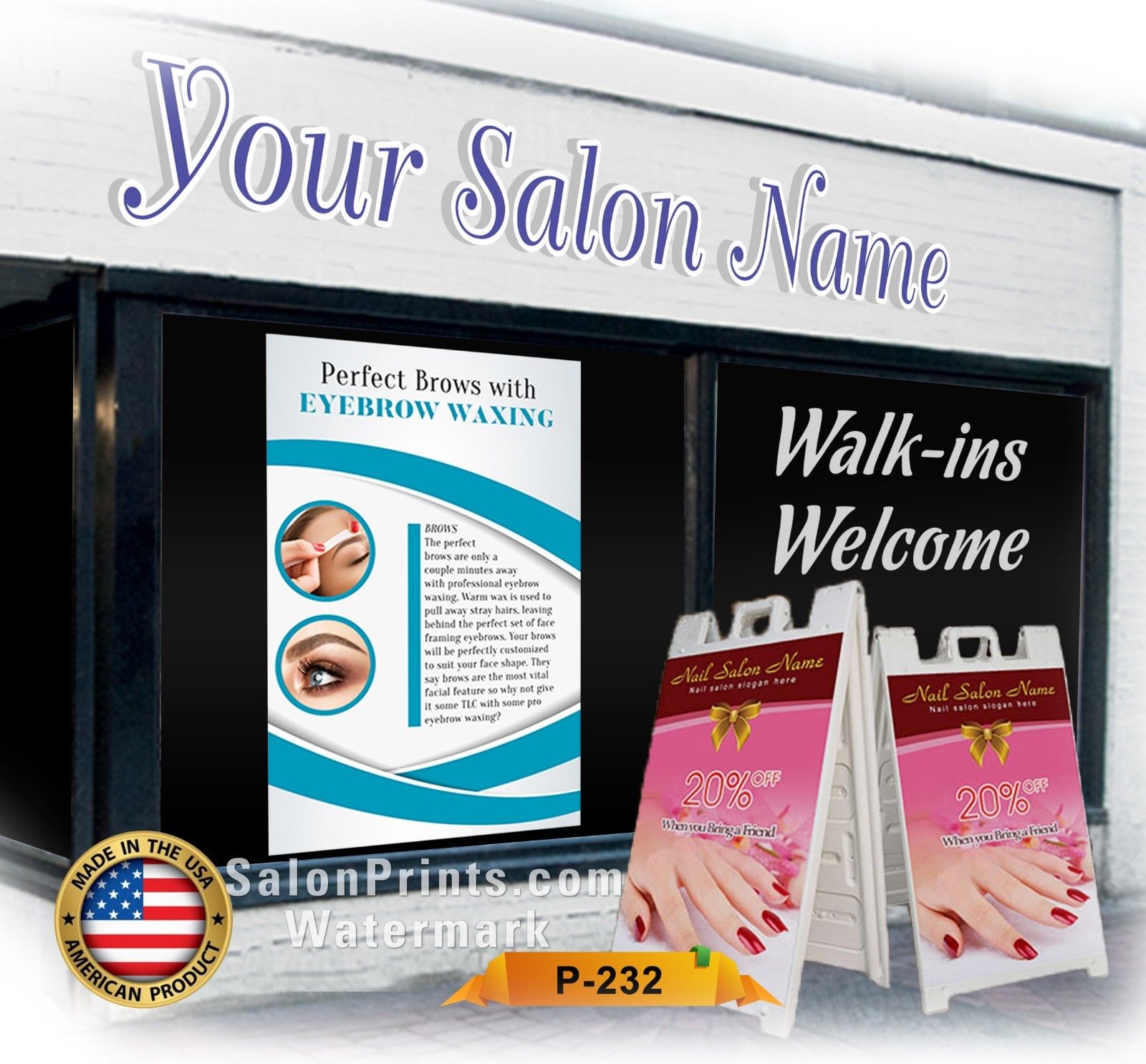Nail Salon Poster NSD-P812